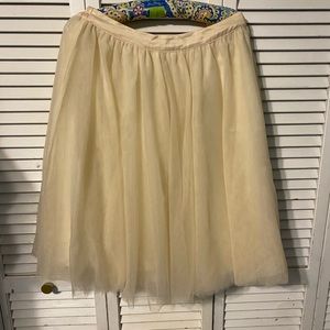 Tulle ballerina skirt